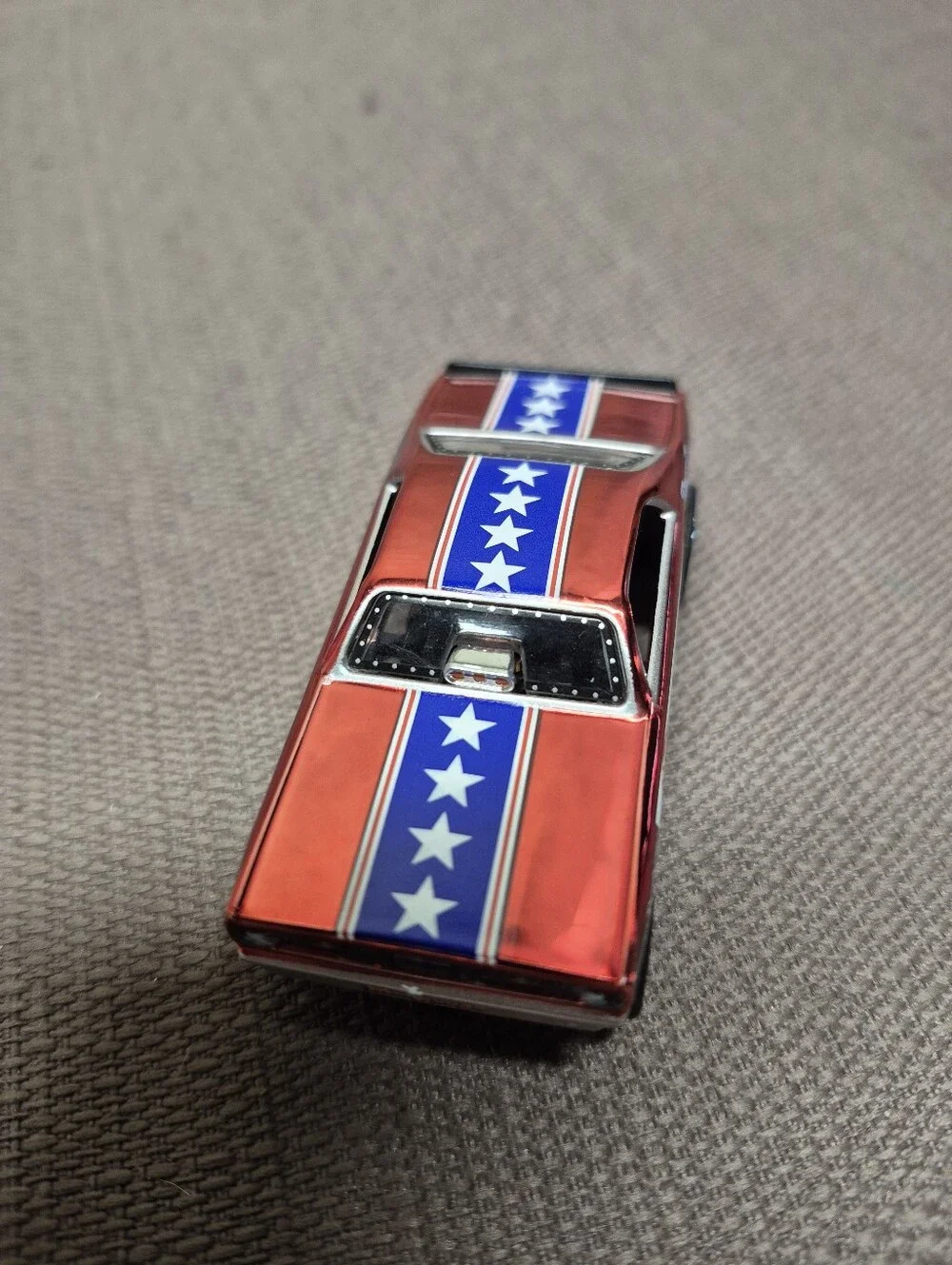 Red Plymouth Duster Slot Car